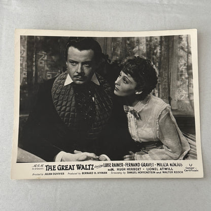 Vintage Movie Film Press Photo Photograph The Great Waltz MGM