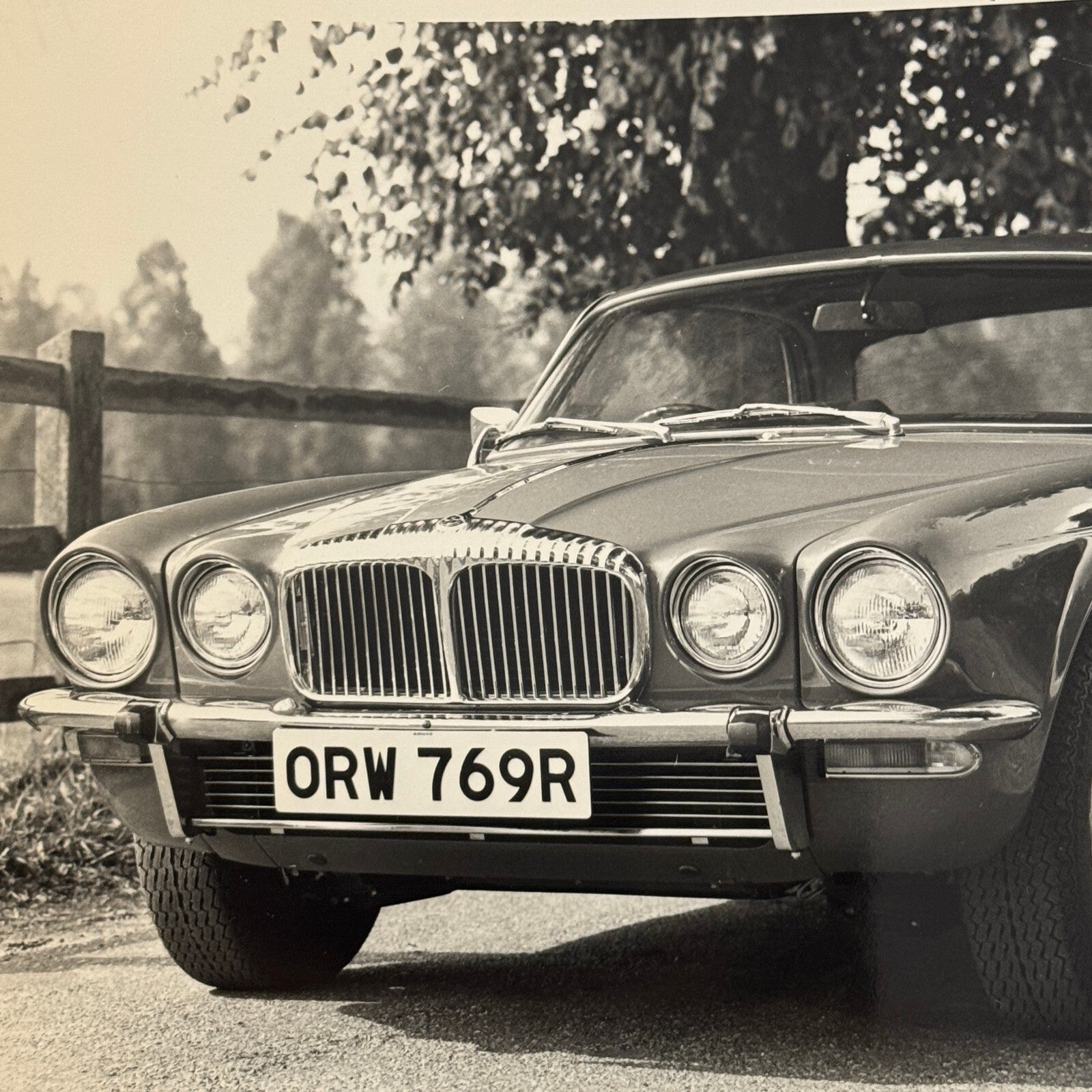 Daimler Sovereign Coupe Press Photo Photograph Jaguar 1977
