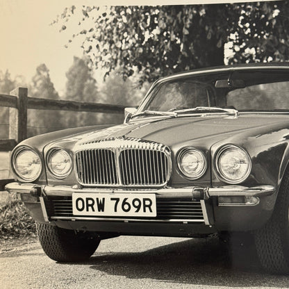 Daimler Sovereign Coupe Press Photo Photograph Jaguar 1977
