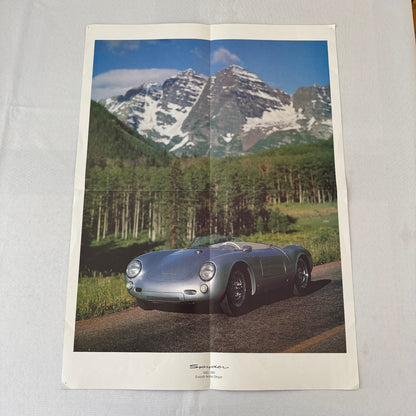 Porsche 550 Spyder 061 Renaissance Poster Brochure Everett Anton Singer