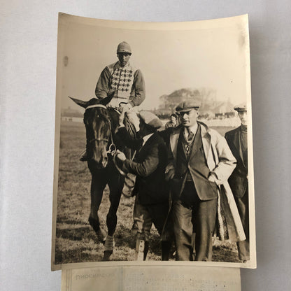 Press Photo Photograph Horse Racing Kellsboro Jack British Classic Underwood