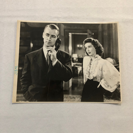 And Now Tomorrow Movie Film Photo Photograph Loretta Young Alan Ladd Vintage