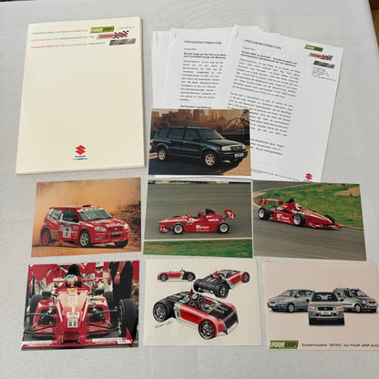 Suzuki Press Kit Vitara Ignis Rallye Racing Wagon R Liana Photos Brochure 2001