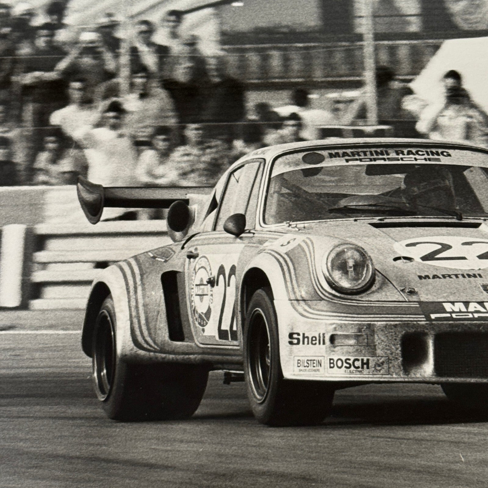 Porsche 935 Martini Racing Car Vintage Photo Photograph Print