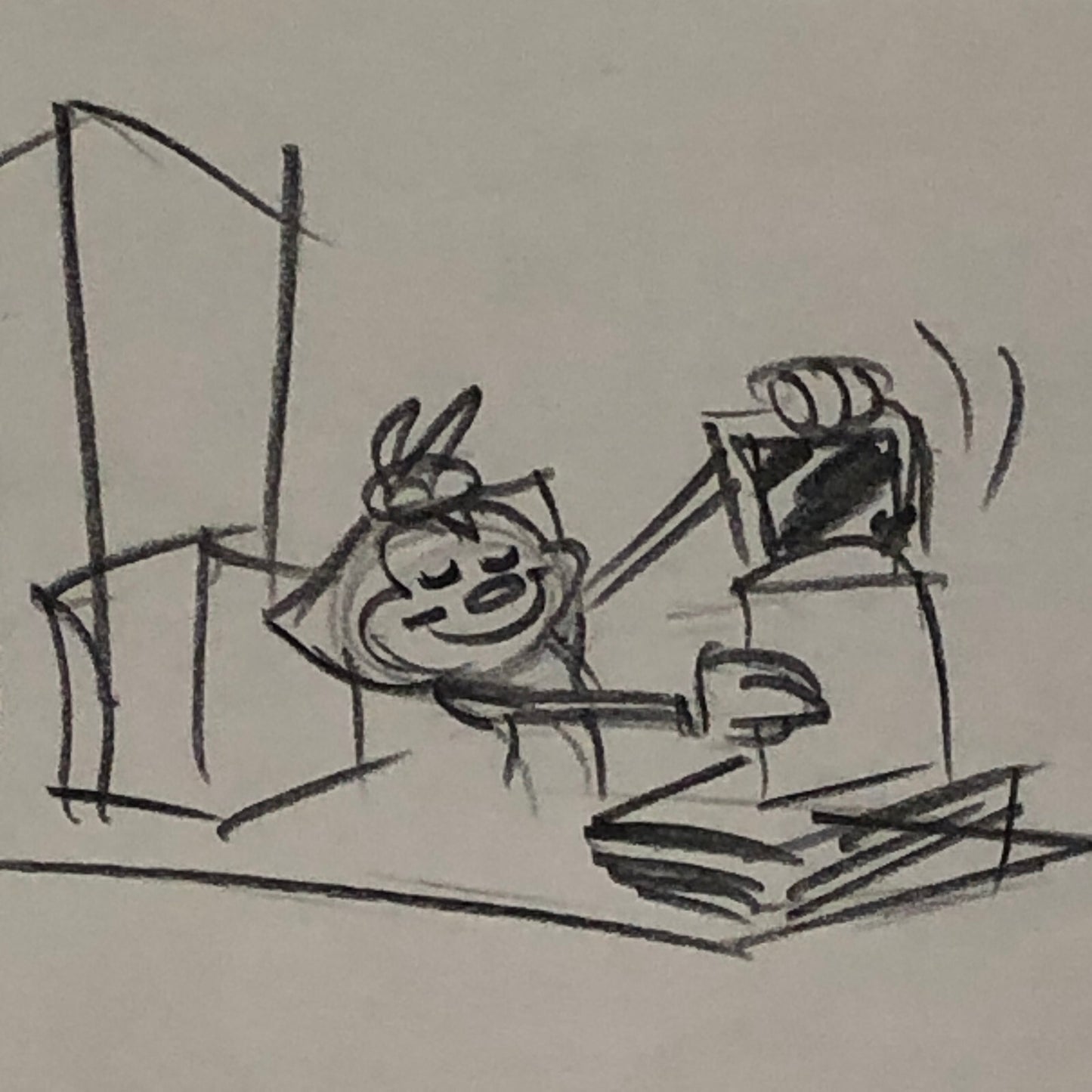 ANIMANIACS Animation Storyboard Illustration Drawing Sketch Wakko Yakko Dot