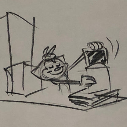 ANIMANIACS Animation Storyboard Illustration Drawing Sketch Wakko Yakko Dot