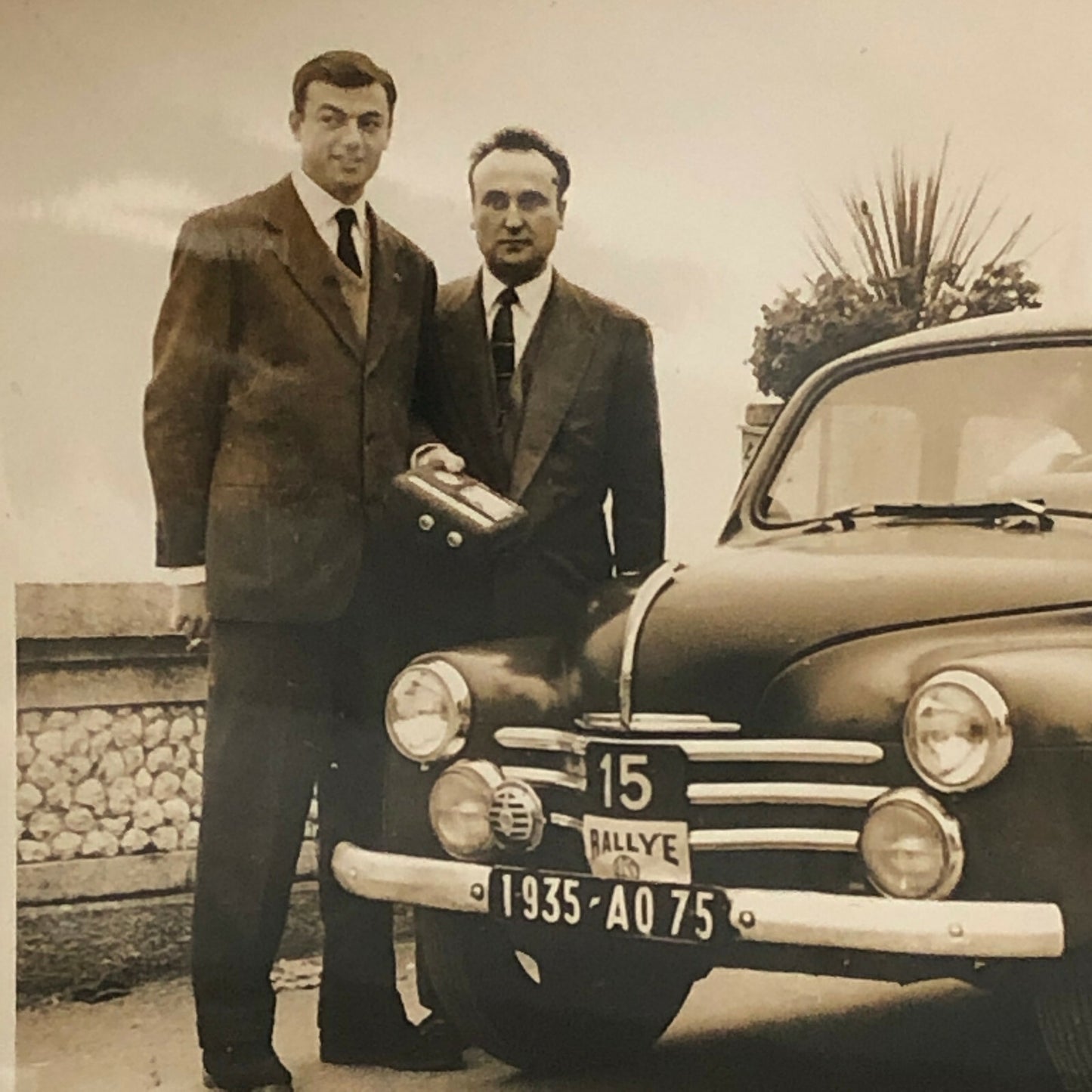 Vintage Renault 4CV Rally Rallye Racing Car Photo Photograph Print Renault 4 CV