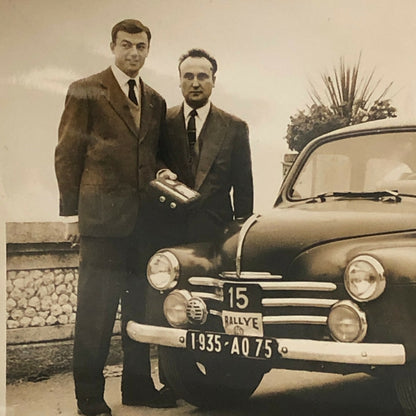 Vintage Renault 4CV Rally Rallye Racing Car Photo Photograph Print Renault 4 CV