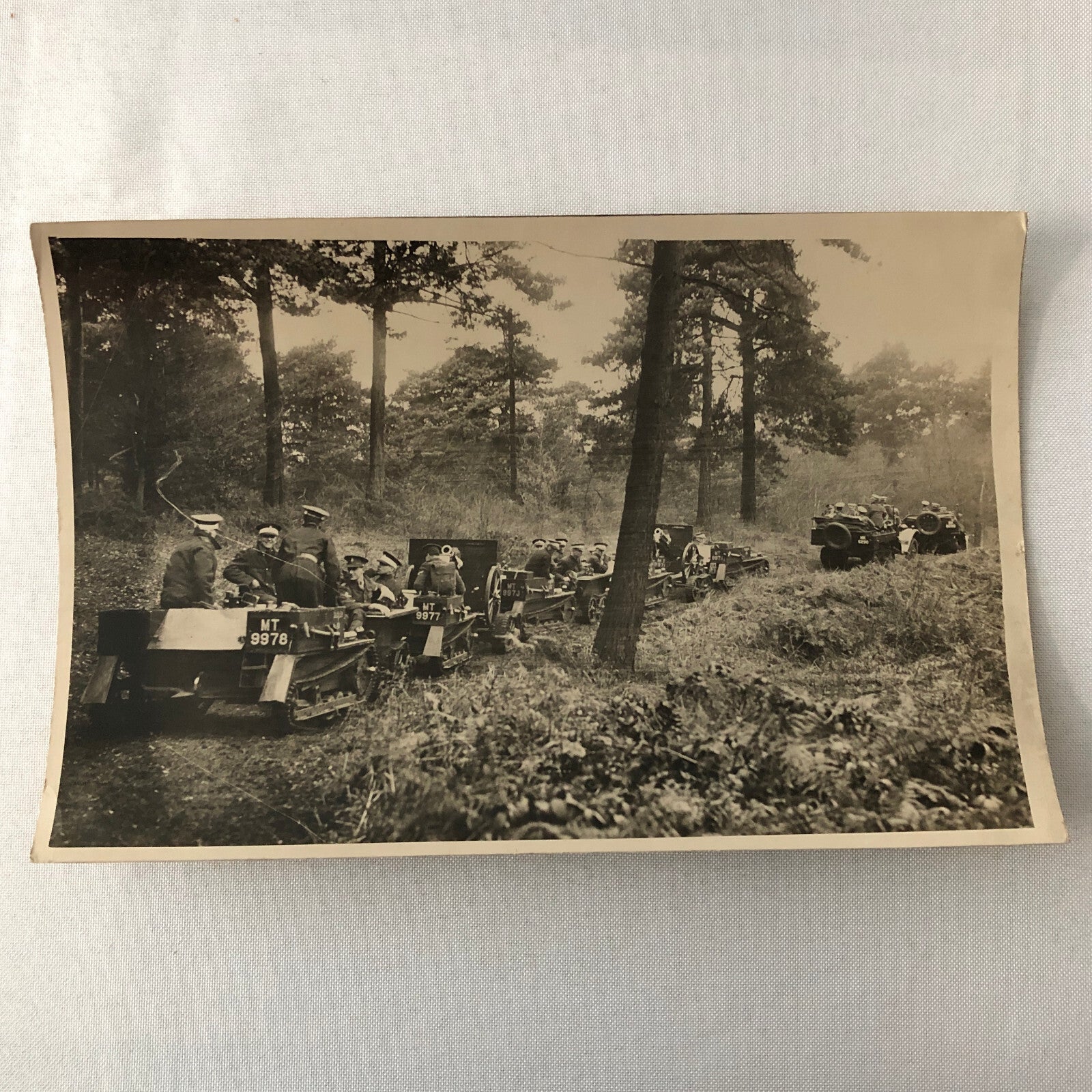 Military School 1932 Press Photo Photograph Eton vs Charterhouse UK Tanks