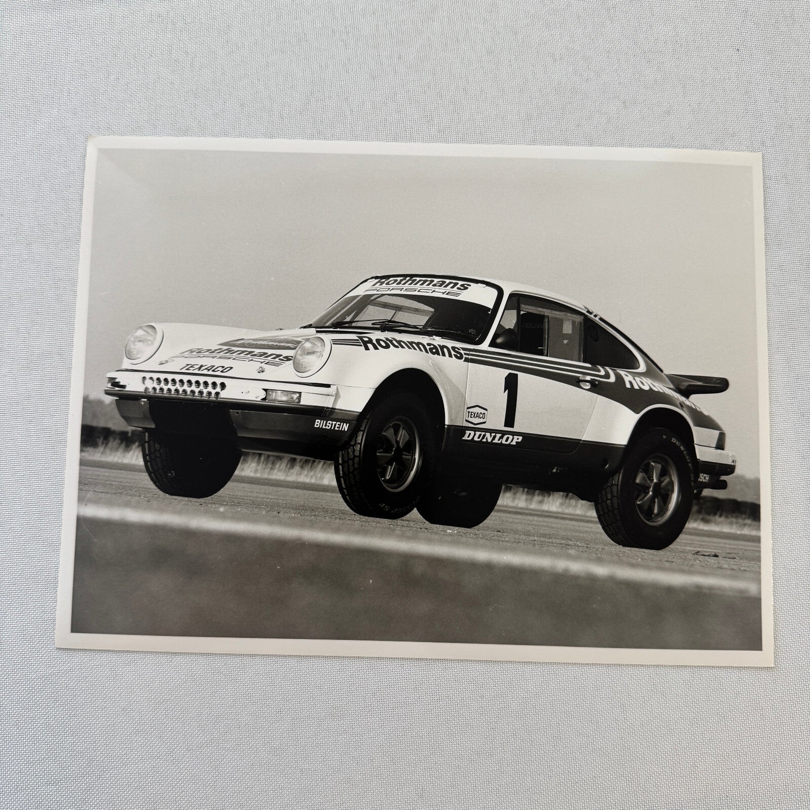 Rothmans Racing Porsche 911 Rally Safari Car Photo Photograph Print Vintage