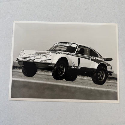 Rothmans Racing Porsche 911 Rally Safari Car Photo Photograph Print Vintage