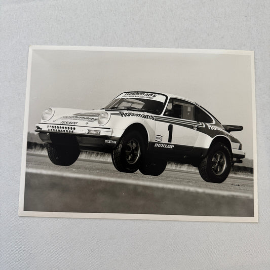 Rothmans Racing Porsche 911 Rally Safari Car Photo Photograph Print Vintage