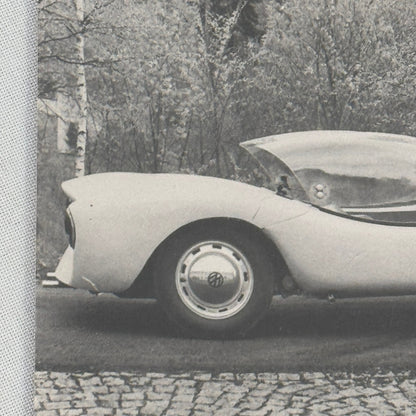Colani GT Sports Car Volkswagen Beetle Based Luigi Colani Photo Photograph Print