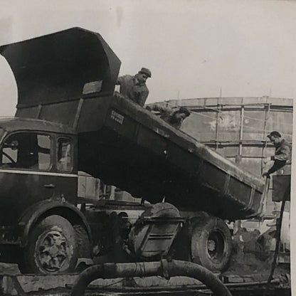 Vintage Renault 120 CV Diesel Dump Truck Press Photo Photograph Print