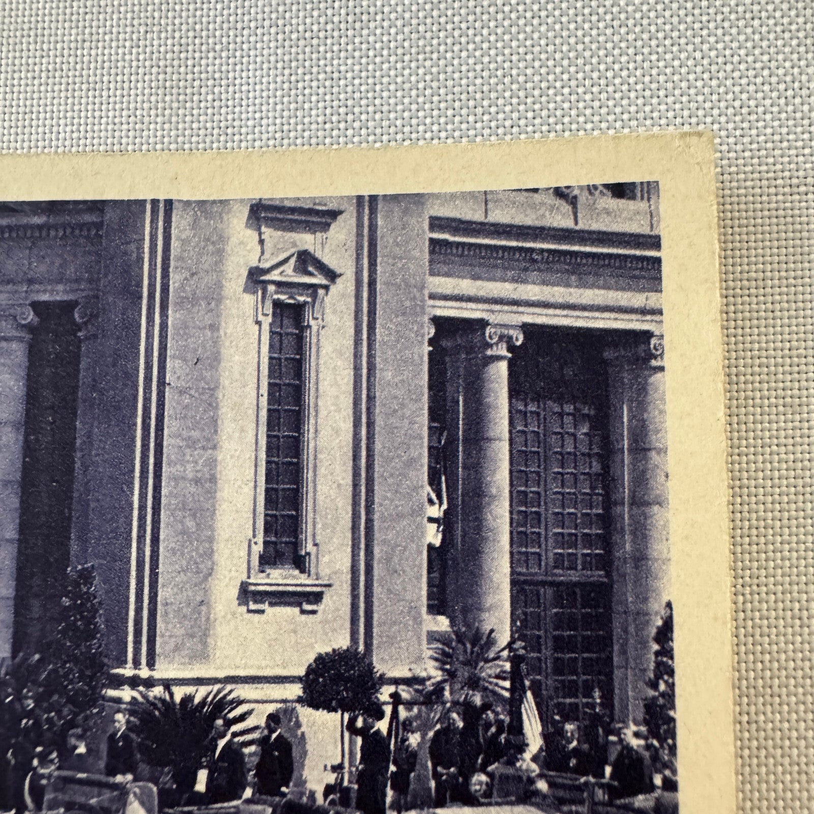 Vintage Italian Postcard Post Card International Exposition 1928 Milano Milan
