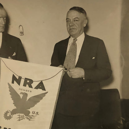 Press Photograph Admiral Byrd Expedition South Pole NRA National Recovery Admin