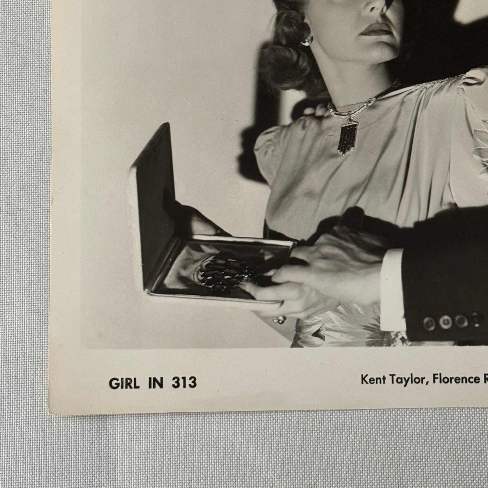 Girl in 313 Movie Still Press Photo Photograph Kent Taylor Florence Rice TV