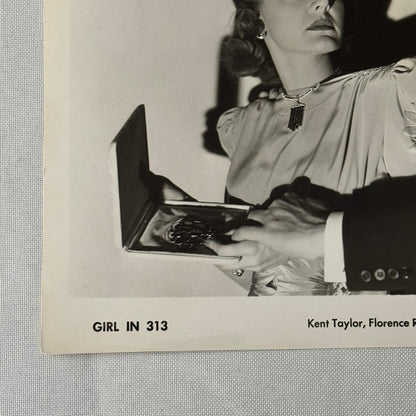 Girl in 313 Movie Still Press Photo Photograph Kent Taylor Florence Rice TV