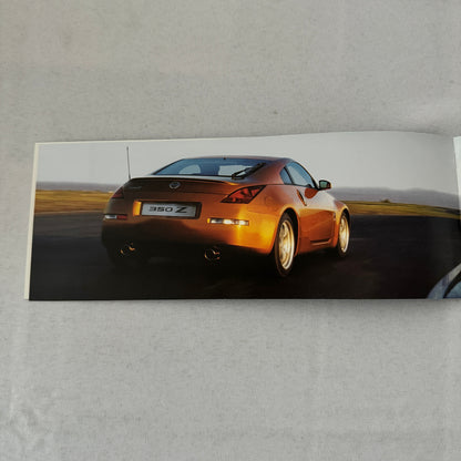 Nissan 350Z 350 Z Coupe Car Sales Brochure Catalog GERMAN Text 2003