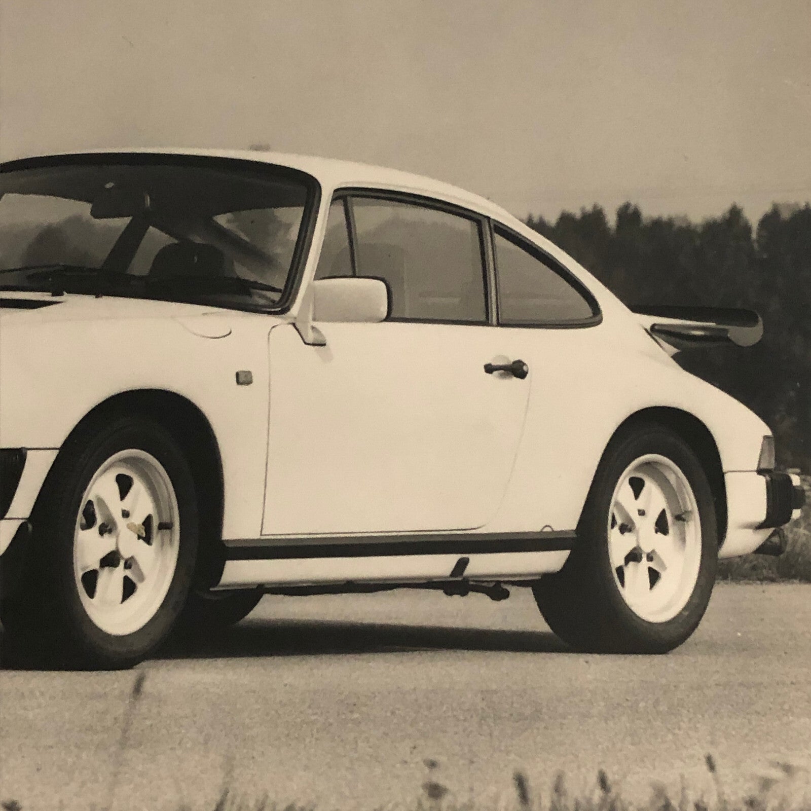 Vintage Porsche 911 Photo Photograph Print 1984 ?