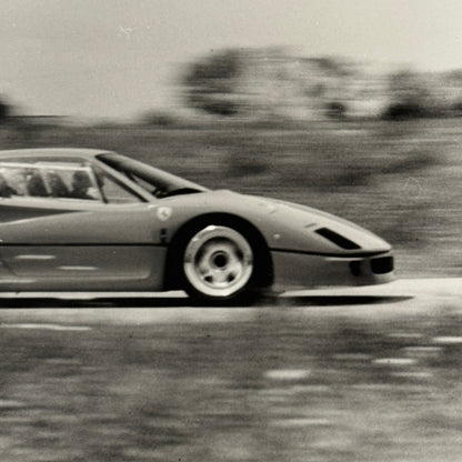 1987 Ferrari F40 Supercar Pininfarina Factory Press Photo Photograph