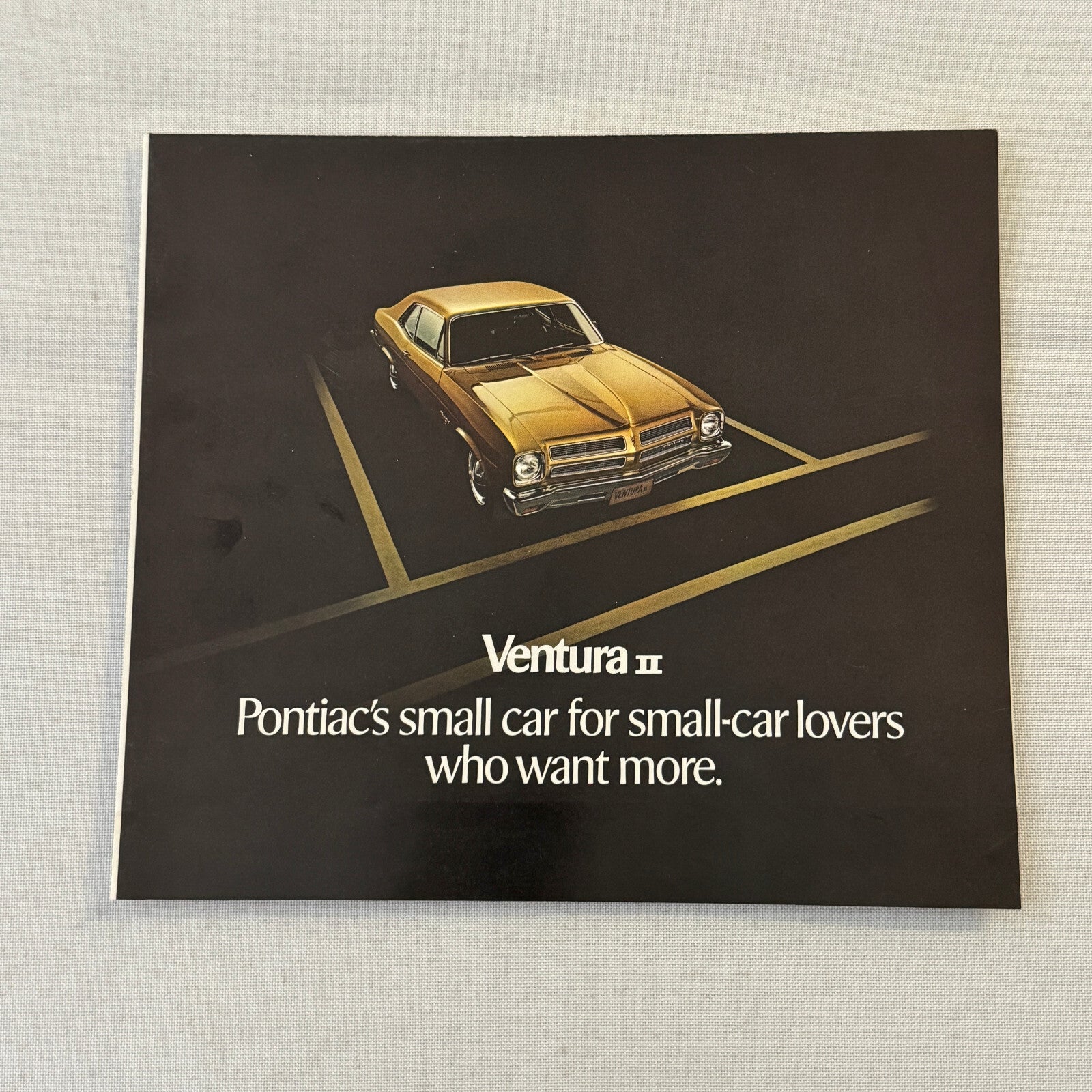 Pontiac Ventura II Car Sales Brochure Vintage Advertising Sprint