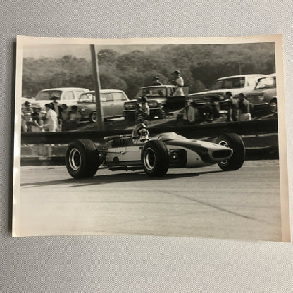 Vintage Racing Car Photo Photograph Print - Peter Macrow McLaren Car 