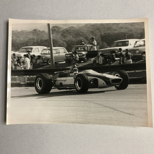 Vintage Racing Car Photo Photograph Print - Peter Macrow McLaren Car 