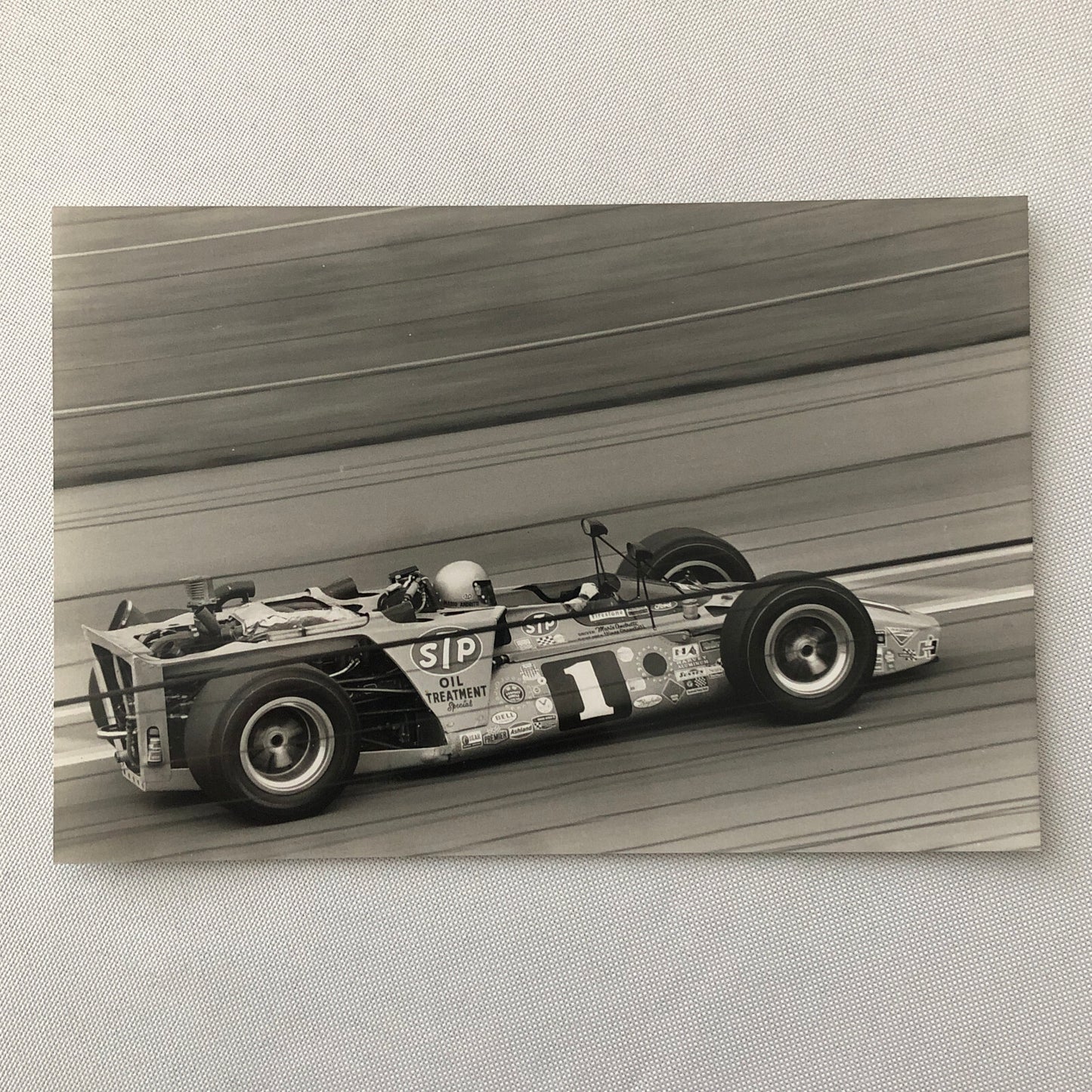 Vintage Indy Indianapolis 500 Racing Press Photo Mario Andretti 1970 DPPI