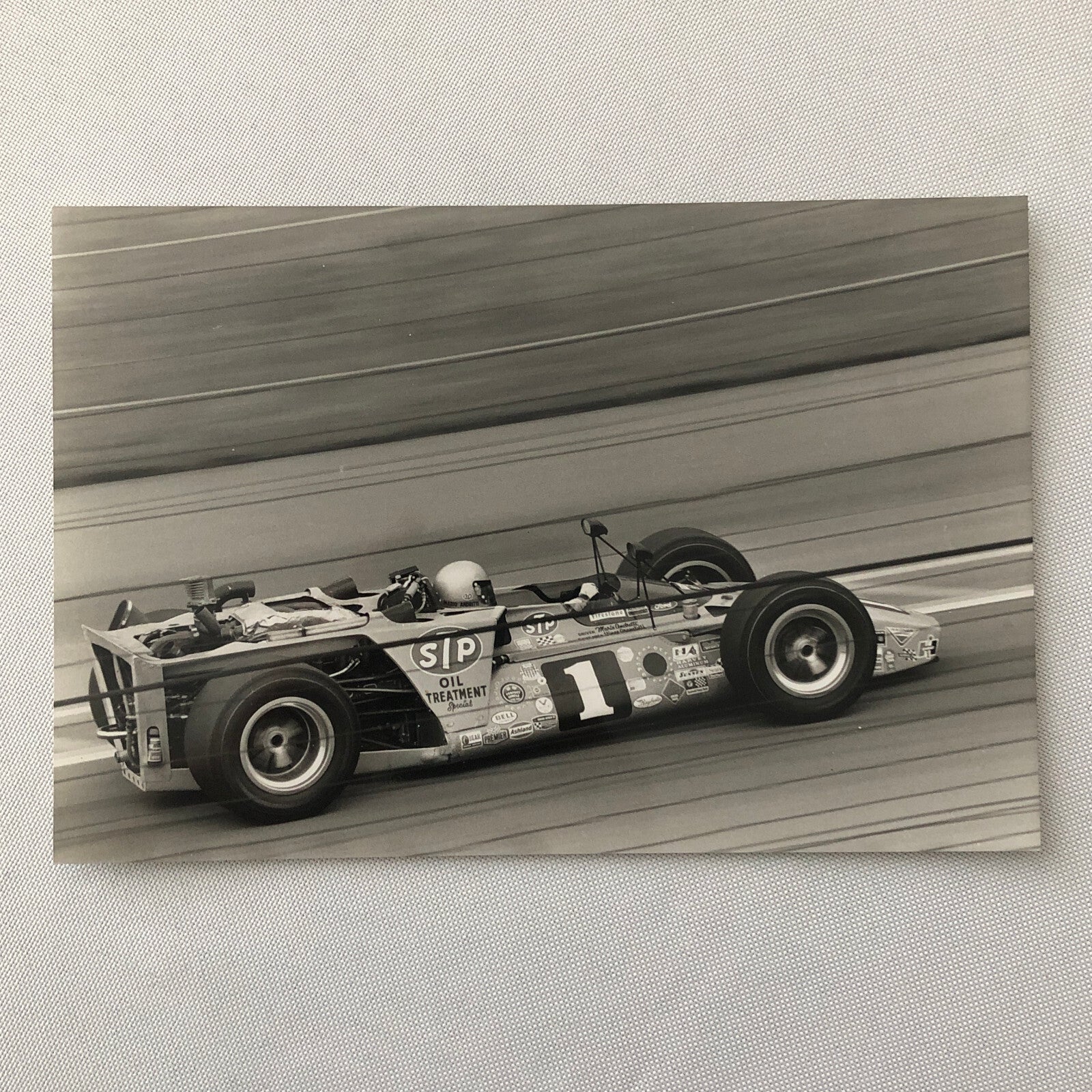 Vintage Indy Indianapolis 500 Racing Press Photo Mario Andretti 1970 DPPI