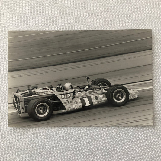 Vintage Indy Indianapolis 500 Racing Press Photo Mario Andretti 1970 DPPI
