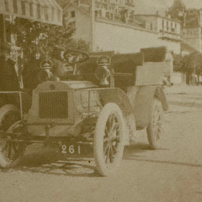 Vintage Car Automobile Photo Photograph Print People