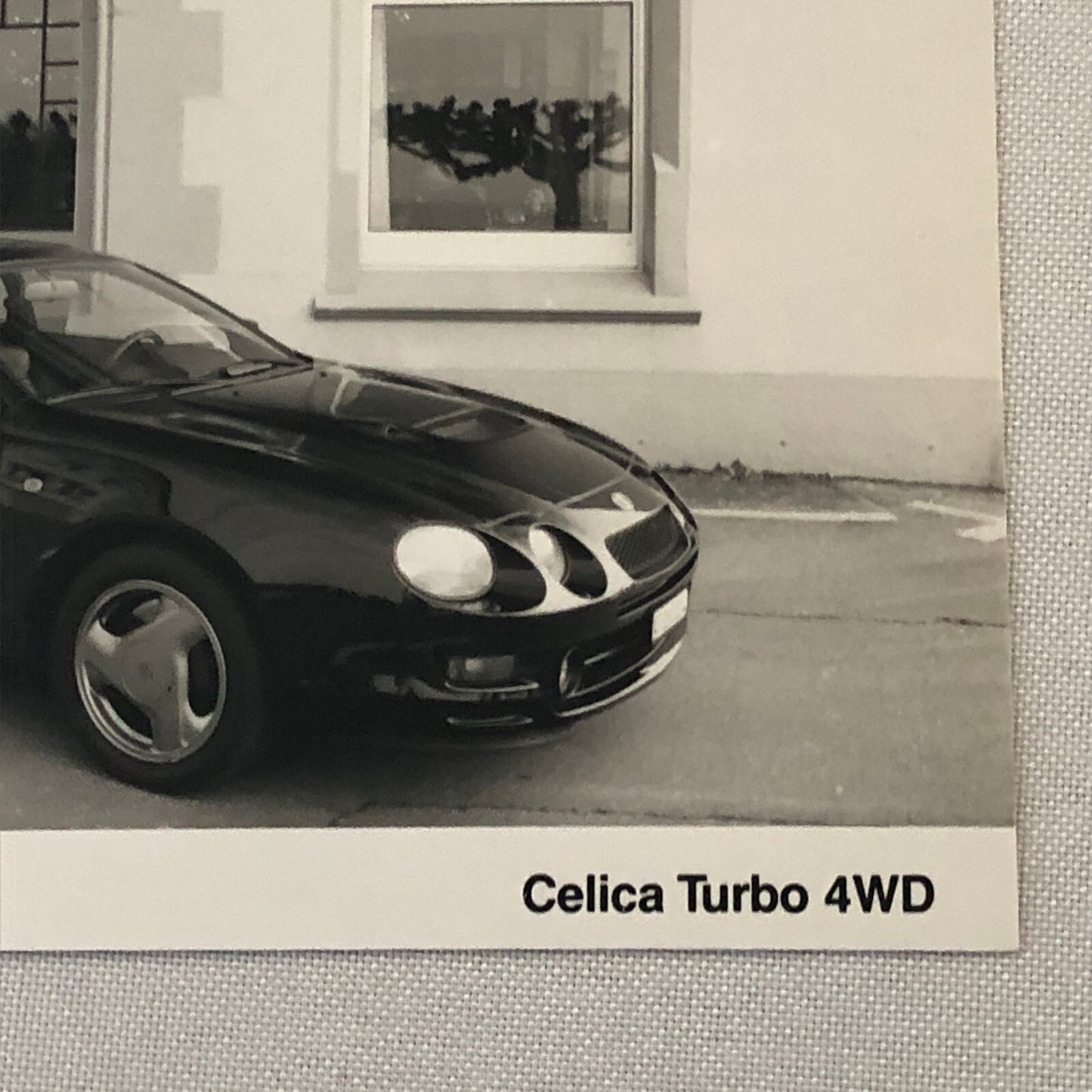 Toyota Celica Turbo 4WD Car Factory Press Photo Photograph Print