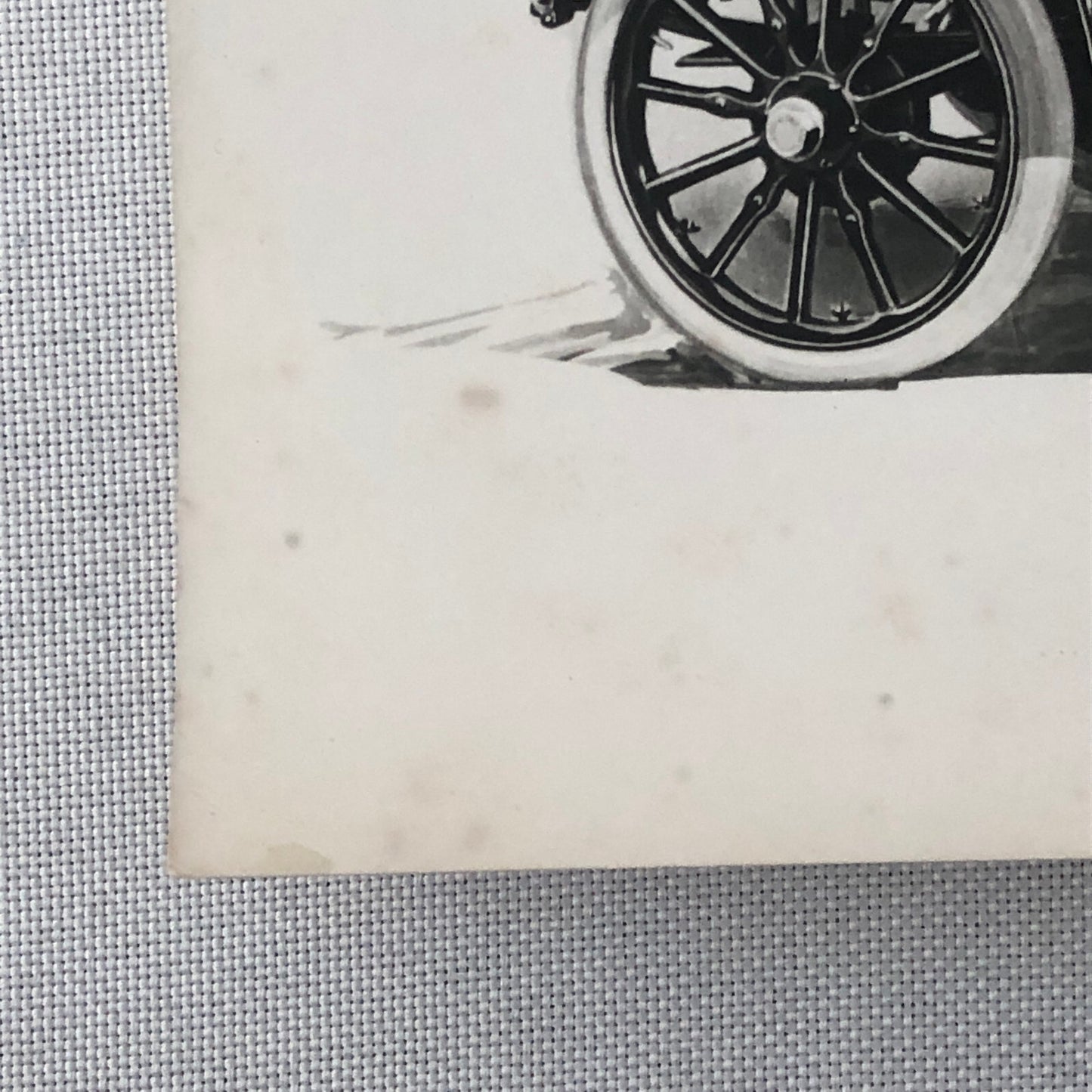 Antique Car Automobile Photo Photograph Print - Tag REA22E4