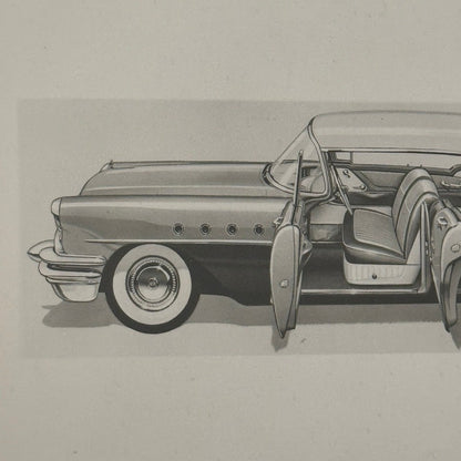 1957 Buick Car Photo Photograph Print Automobile