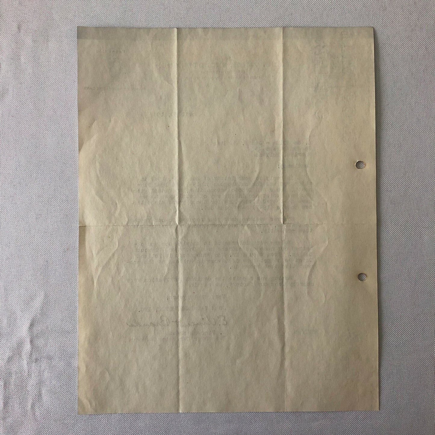 1947 Dodge & Plymouth Car Dealership Letter - Poughkeepsie New York NY Mopar