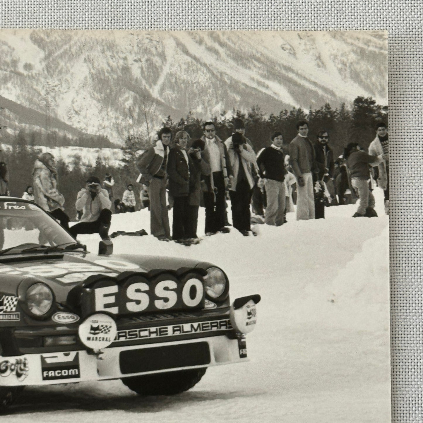 Porsche 911 Carrera 1980 Rallye Monte Carlo Press Photo Photograph DPPI Rally