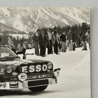 Porsche 911 Carrera 1980 Rallye Monte Carlo Press Photo Photograph DPPI Rally