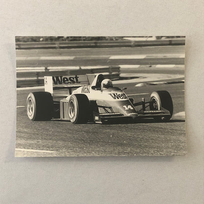 1987 Formula One F1 Racing Photo Lot of 4 West & Olivetti Race Cars