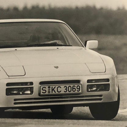 1989 Porsche 944 Turbo Factory Press Photo Photograph Werkfoto