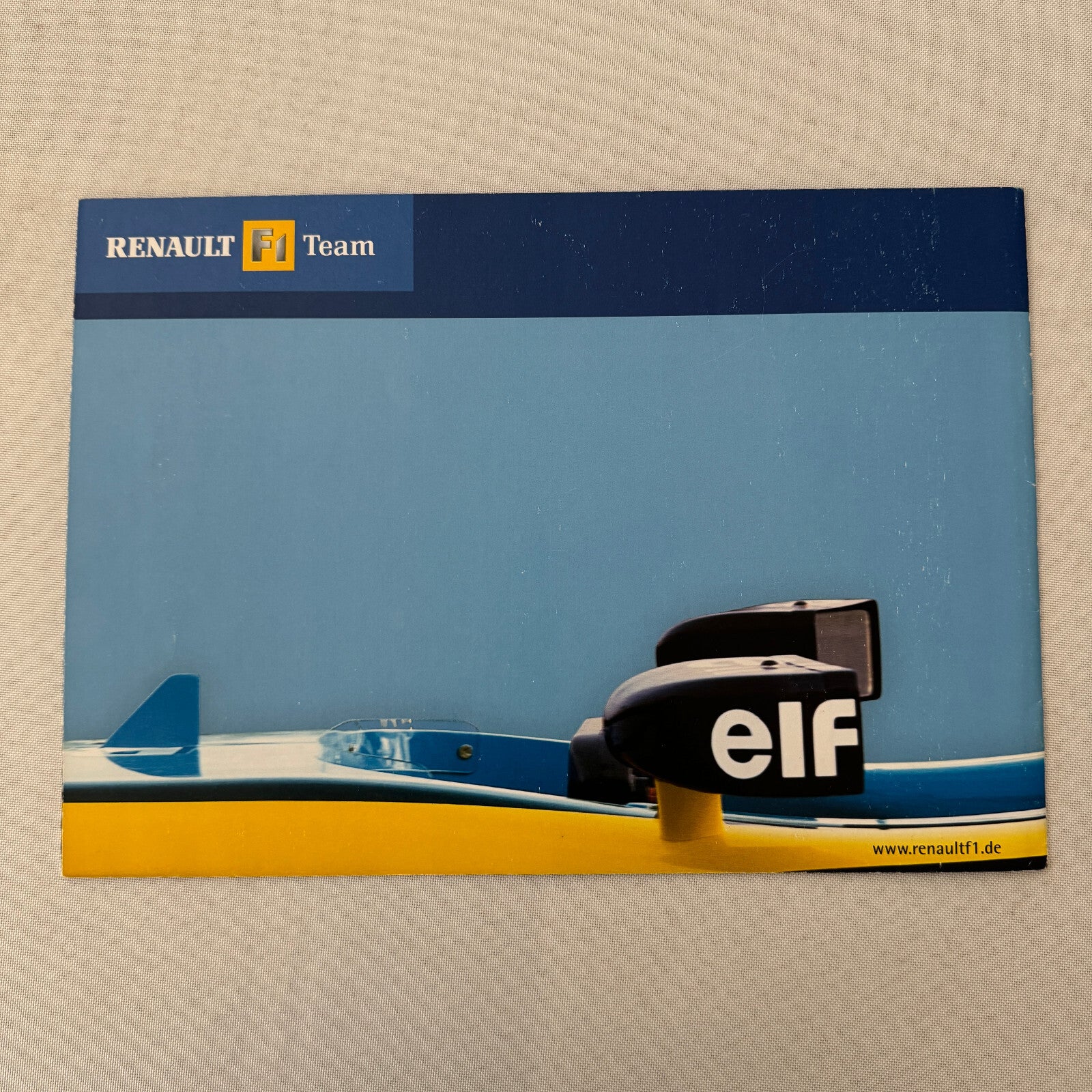 2002 Renault Formula One F1 Team Brochure Jarno Trulli Fernando Alonso