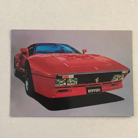 Ferrari 288 GTO Car Postcard Post Card Ferrari 288GTO