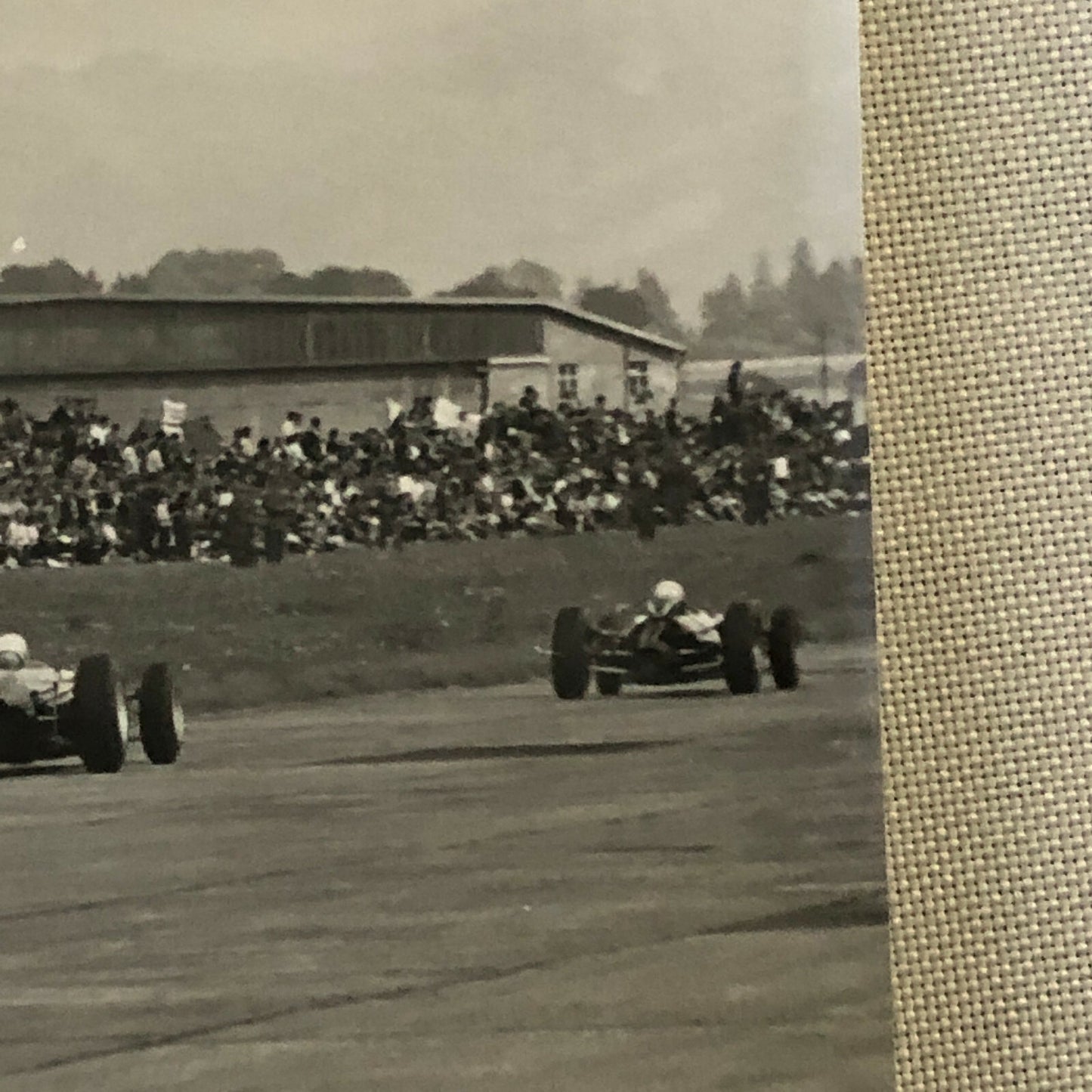 Vintage Grand Prix Car Racing Photo Photograph Print Motorsport Race