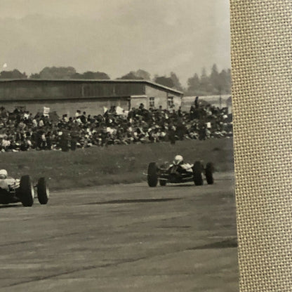 Vintage Grand Prix Car Racing Photo Photograph Print Motorsport Race