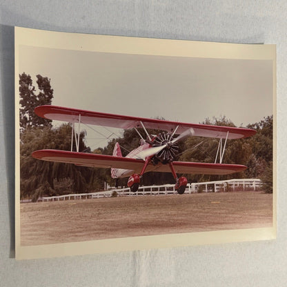 Vintage Aircraft Airshow Photo Large Aviation Photograph Aviation 1970s 1980s