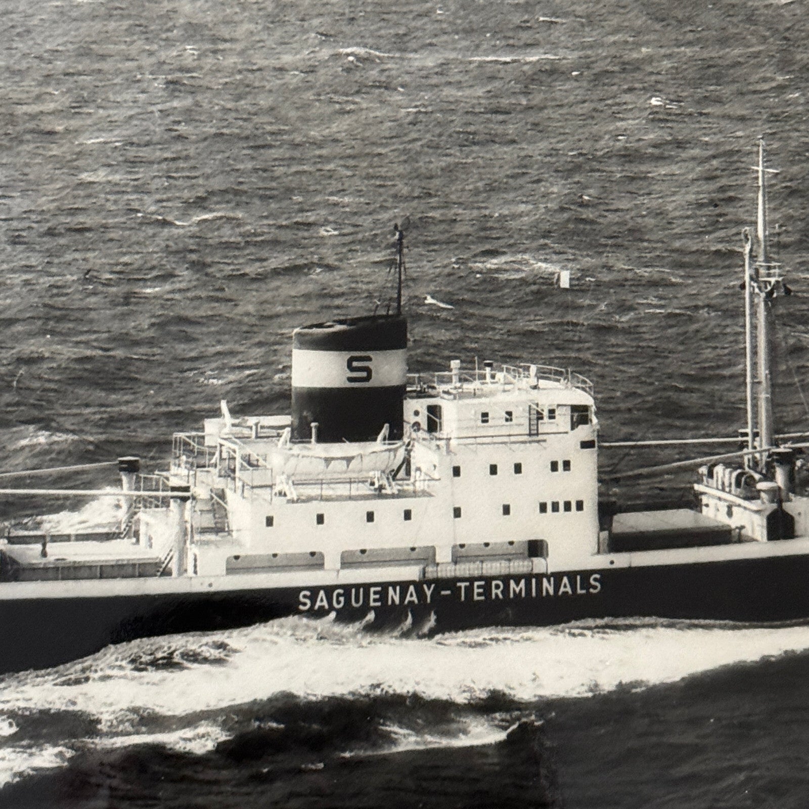 Vintage Ship Boat Photo Photograph Print MV Sunamelia 1954
