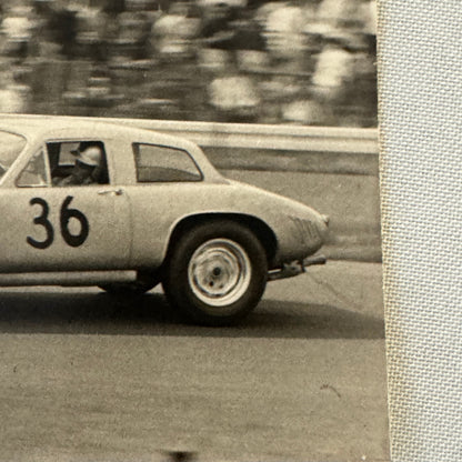 Vintage Porsche Racing Car Photo Photograph Print 1965