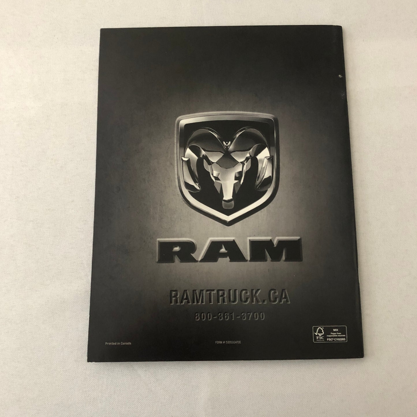 2011 Dodge Ram Pickup Truck Sales Brochure Catalog ST SLT Outdoorsman Big Horn +