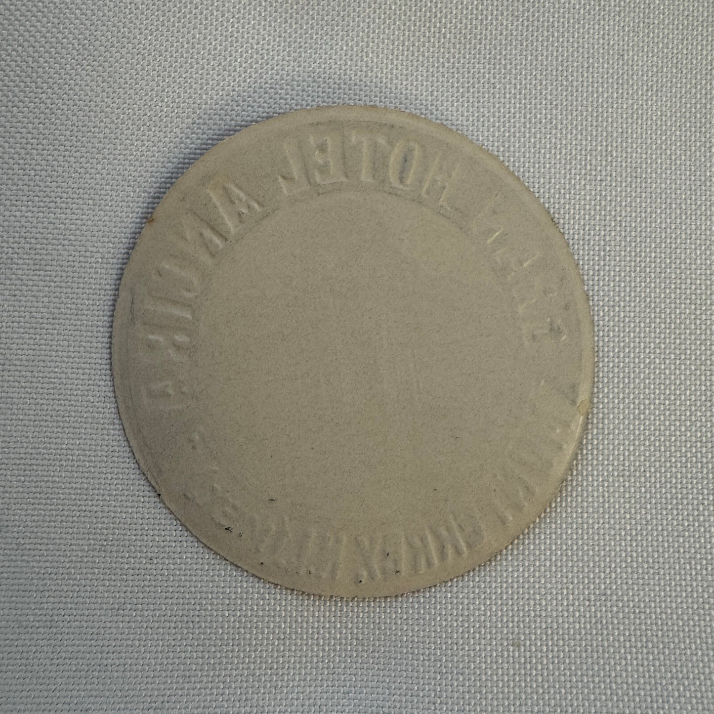 Vintage Travel Luggage Label Gran Hotel Ancira Monterrey Nuevo Leon Mexico