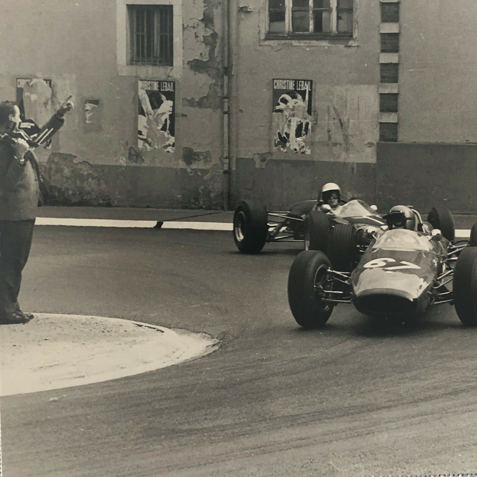 Vintage 1966 Formula 3 Racing Car Photo Photograph 